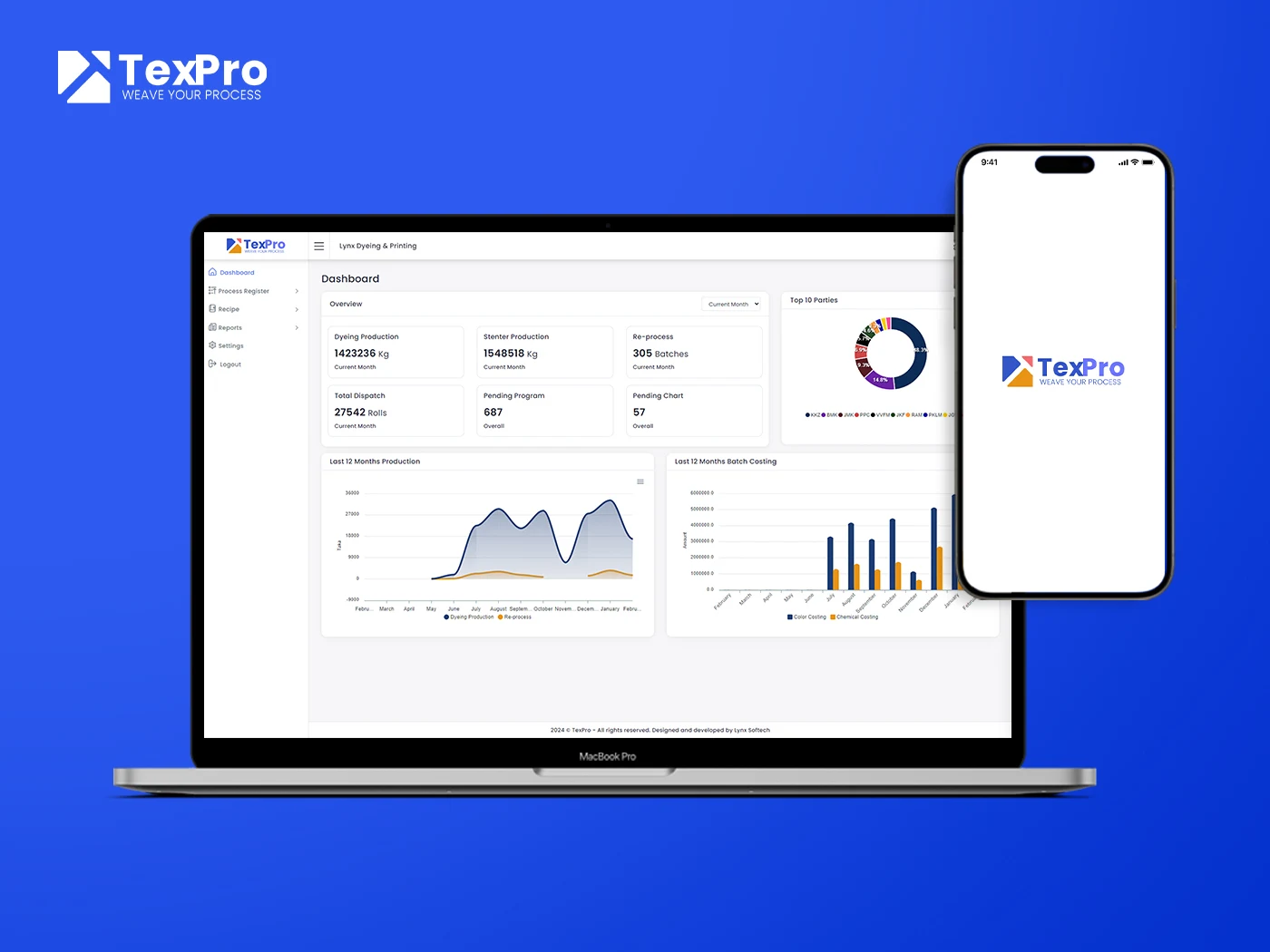 Dyeing Process Management Software - TexPro
