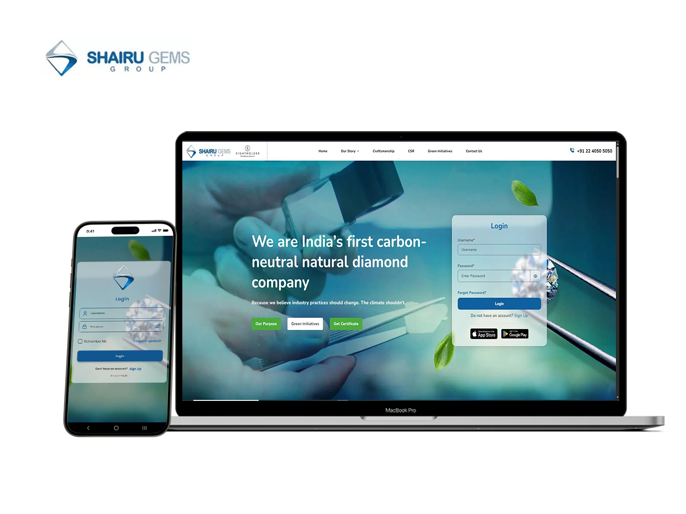 Designing a Seamless Diamond Trading Mobile App for Sheru Gems