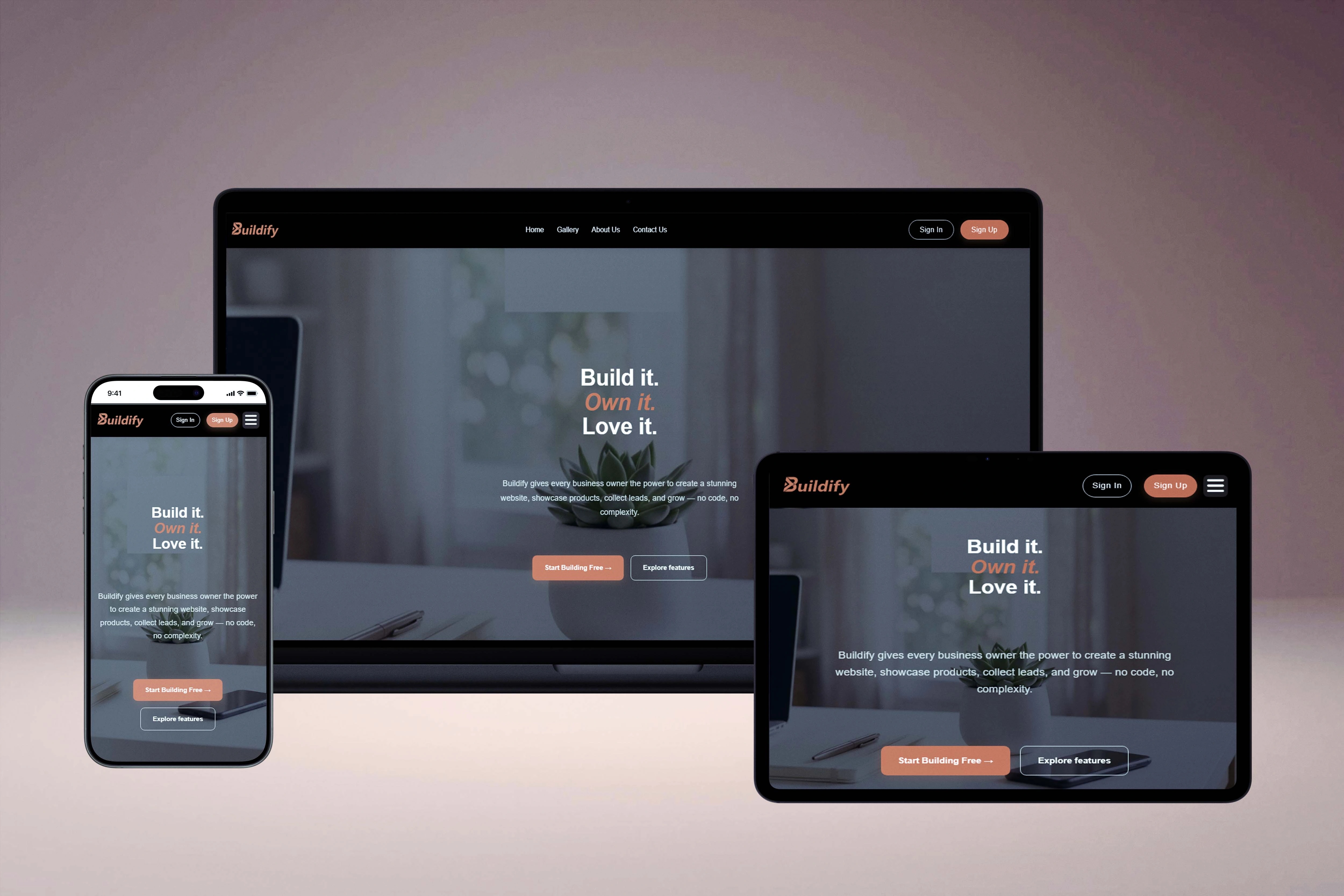 Buildify - Ready to build your digital future